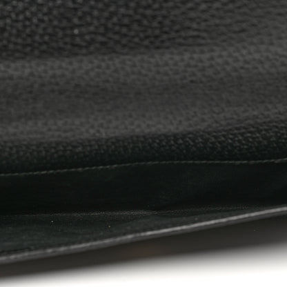 Gucci Monogram Continental Charmy Wallet Black 5 of 9