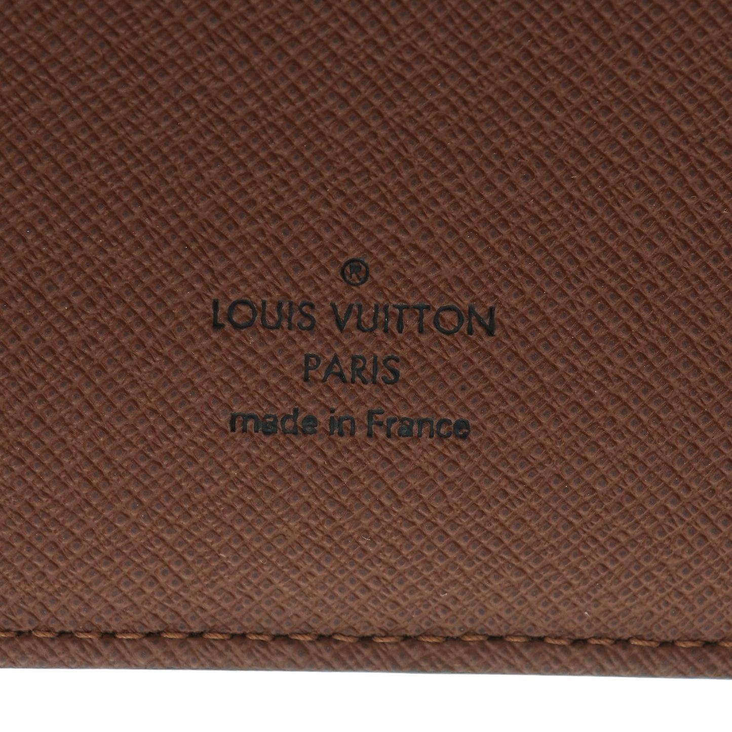 Monogram Large Ring Agenda Cover