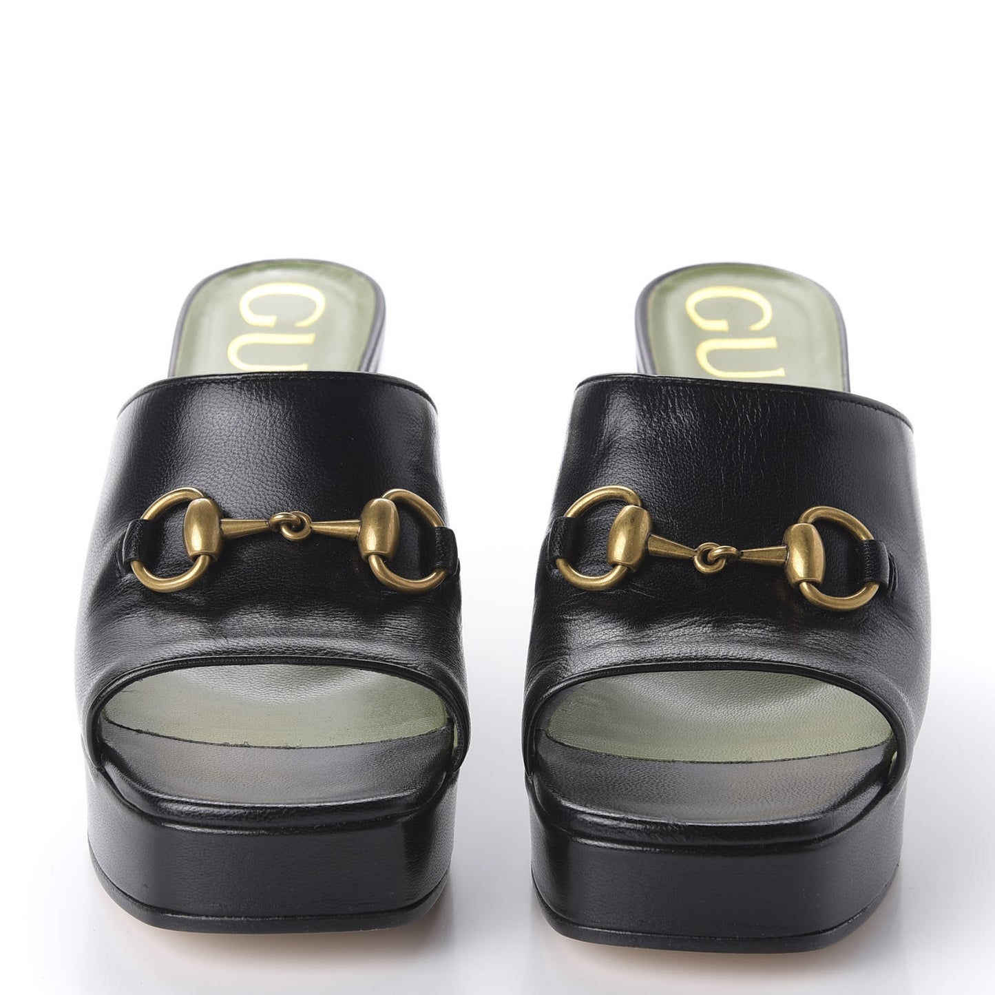 Granada Kid Houdan Platform Slide Sandals 36.5 Black