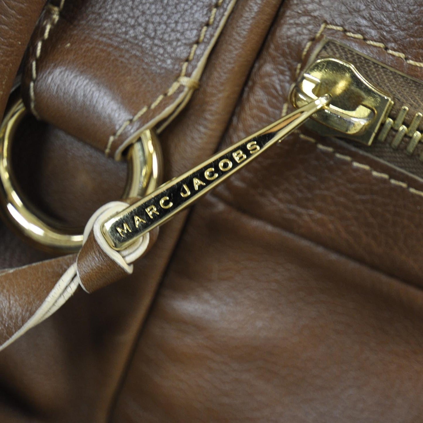 Leather Satchel Sesame Brown