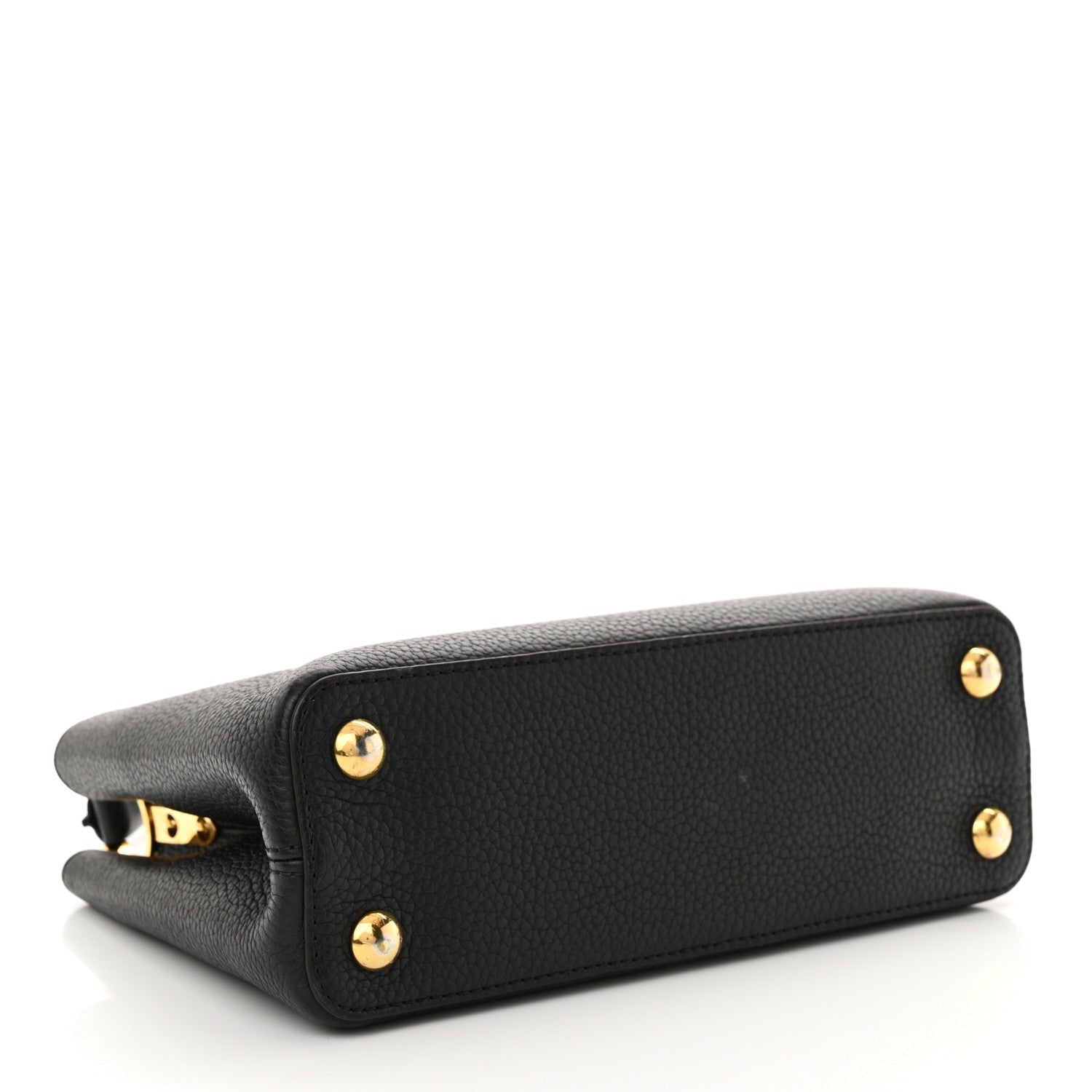 Louis Vuitton Taurillon Capucines BB Black 4 of 7