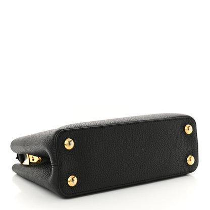Louis Vuitton Taurillon Capucines BB Black 4 of 7