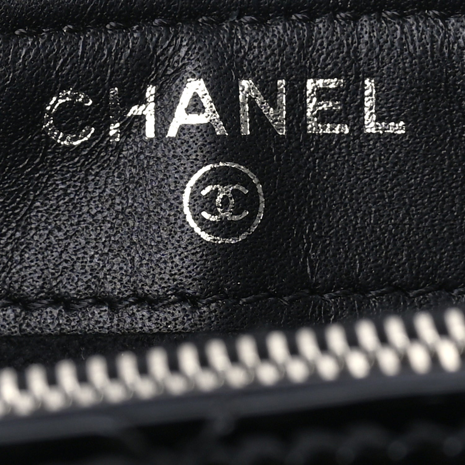 Chanel Patent Quilted Mini Phone Holder Clutch Black 4 of 7