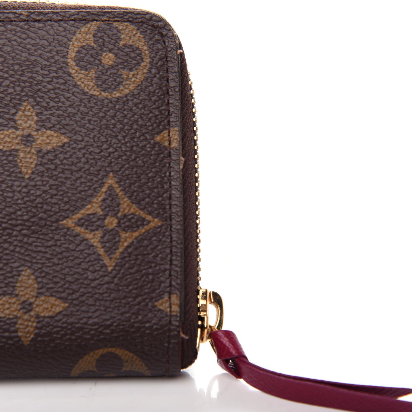 Monogram Clemence Wallet Fuchsia