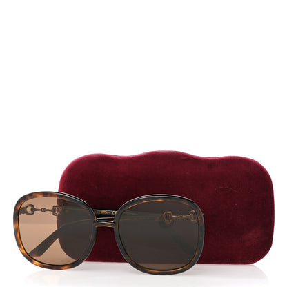 Gucci Horsebit Square Frame Sunglasses GG0892SA Tortoise 8 of 8
