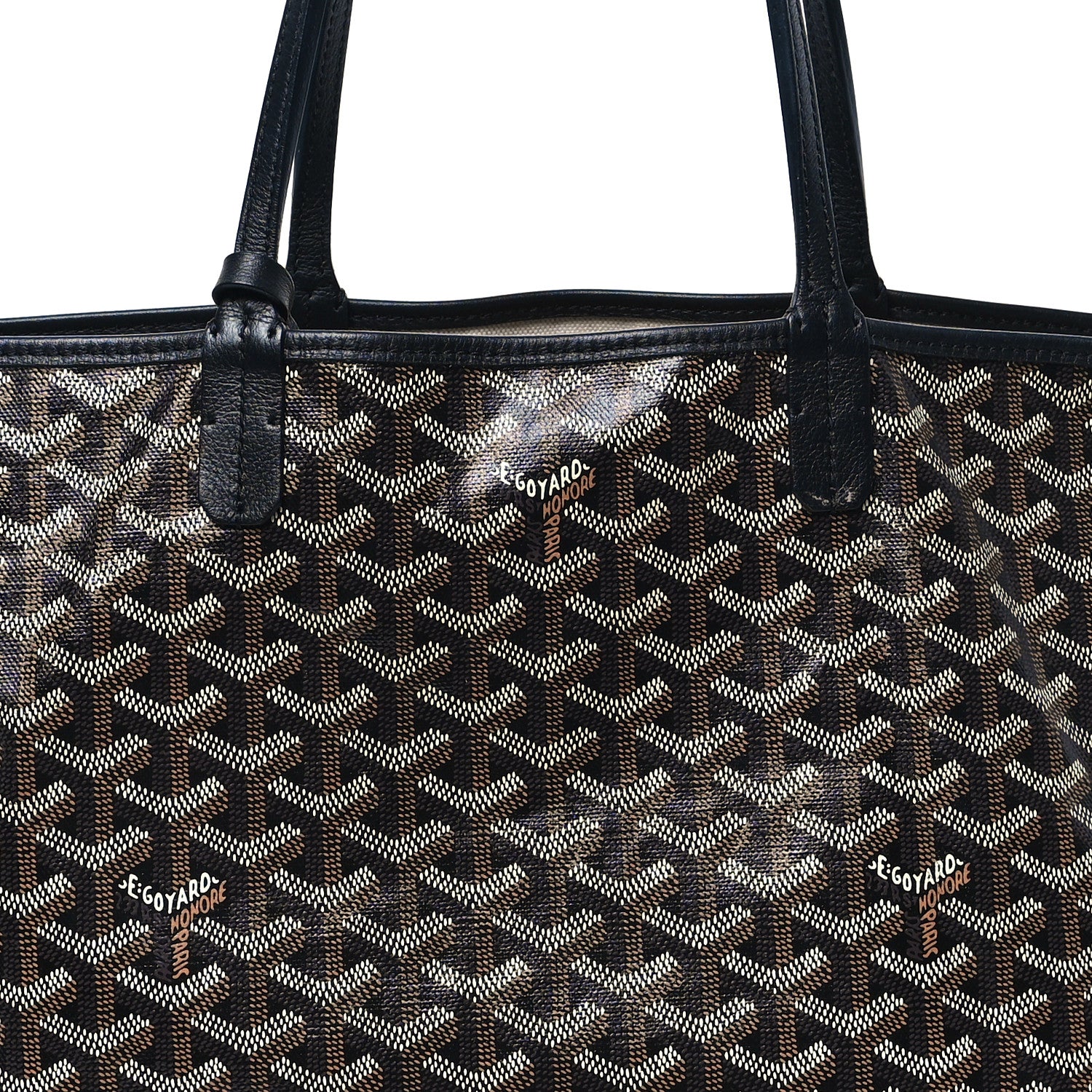 Goyard Goyardine Saint Louis PM Black 8 of 14