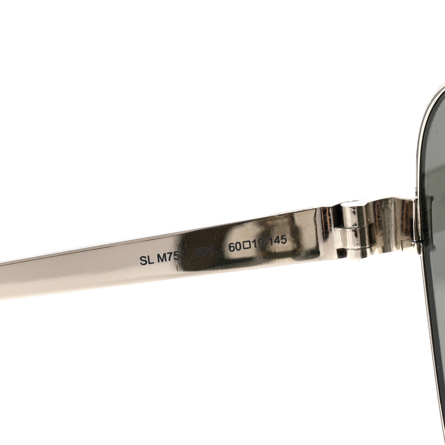 Saint Laurent Metal Sunglasses SL M75 Silver 6 of 7