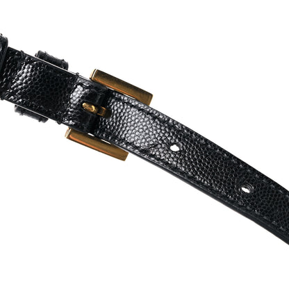 Saint Laurent Grain de Poudre Quilted 80's Vanity Bag Black 16 of 16