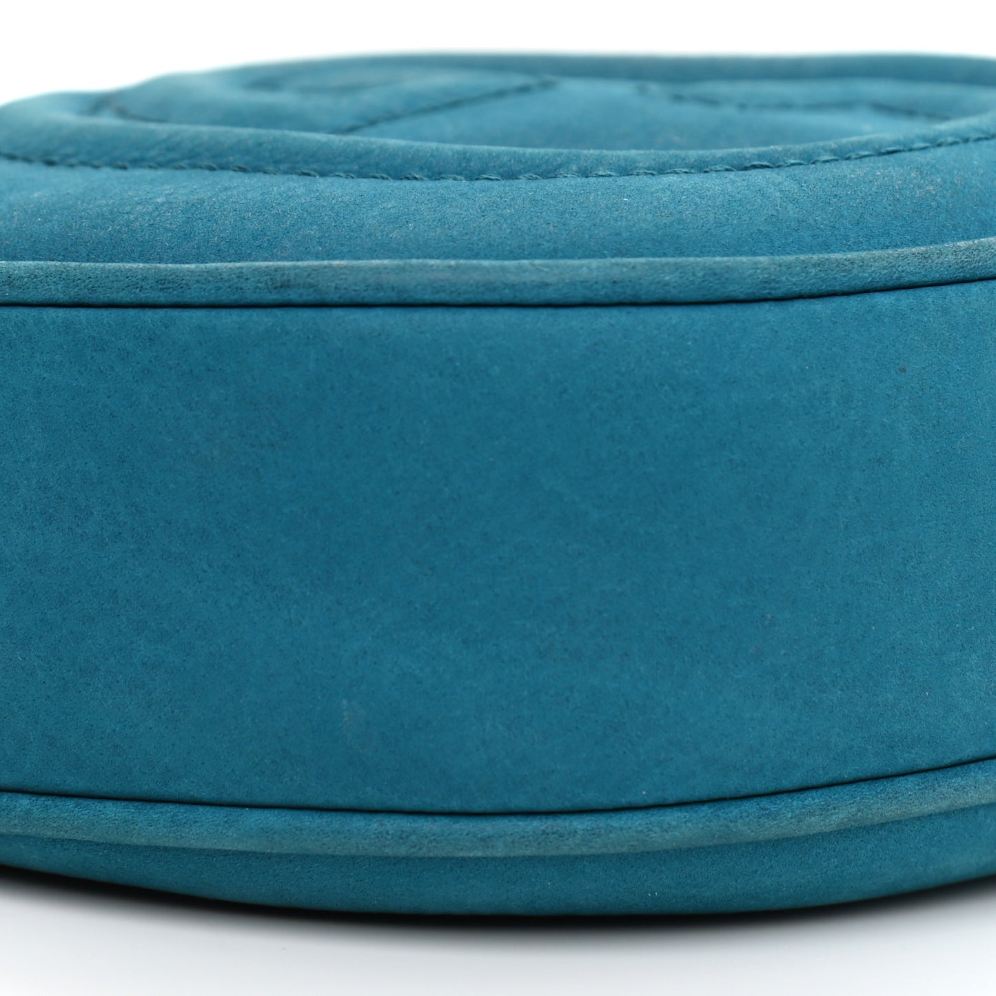 Vitello Range Mini Soho Chain Bag Deep Cobalt