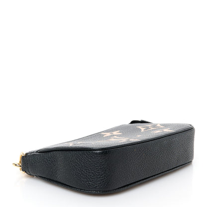 Louis Vuitton Empreinte Monogram Giant Mini Pochette Accessories Black 4 of 10