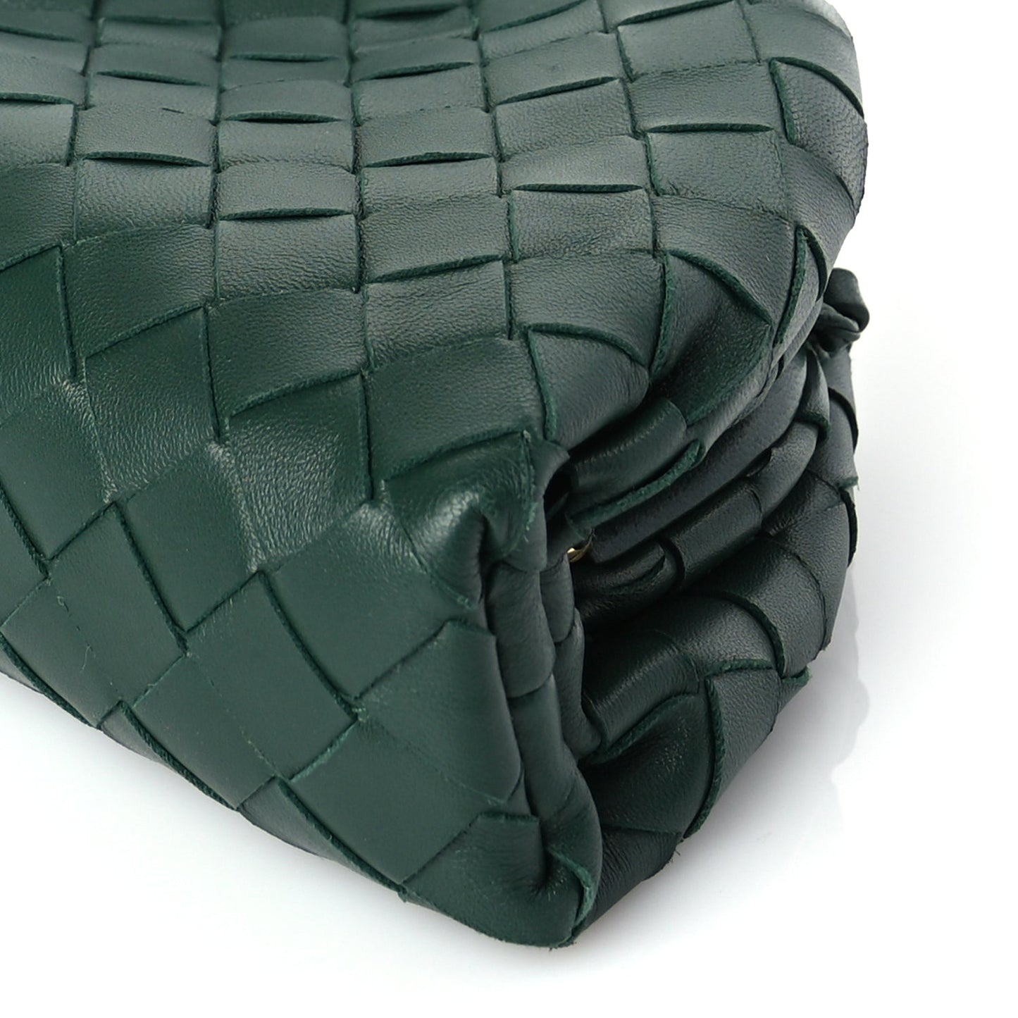 Nappa Intrecciato The Mini Pouch Raintree