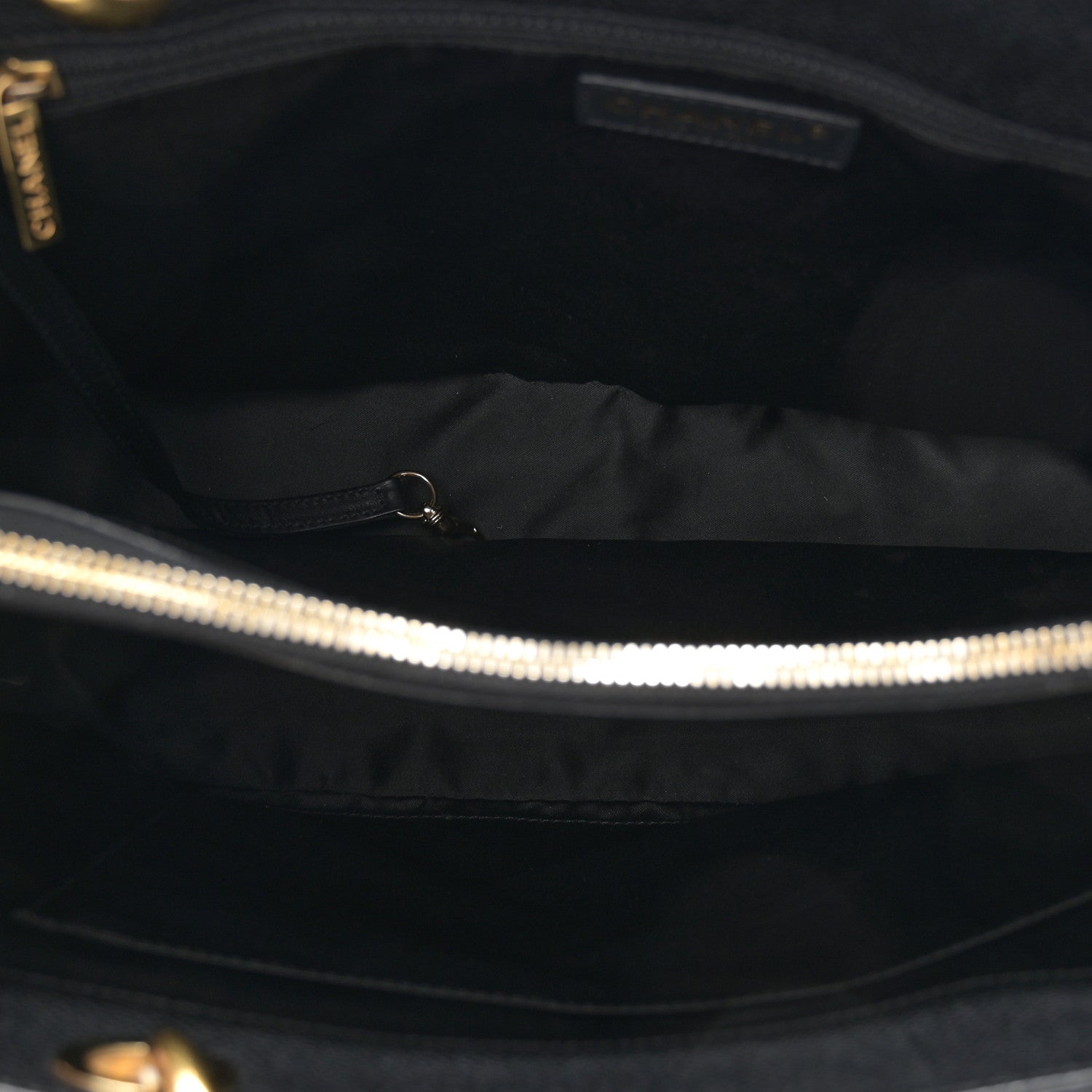 Chanel Caviar Quilted Grand Shopping Tote GST Black 5 of 10