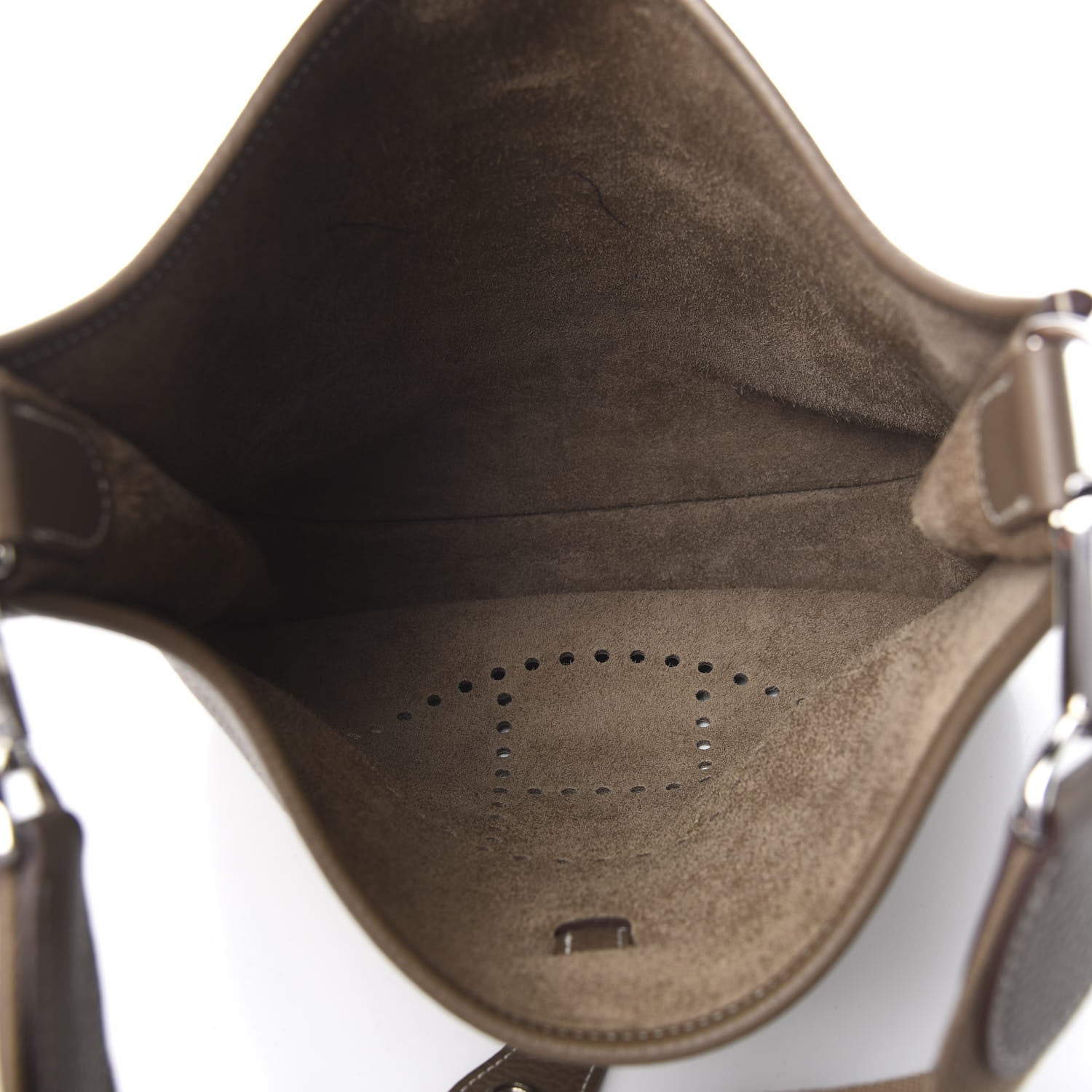 Hermes Taurillon Clemence Evelyne III PM Etoupe 5 of 12