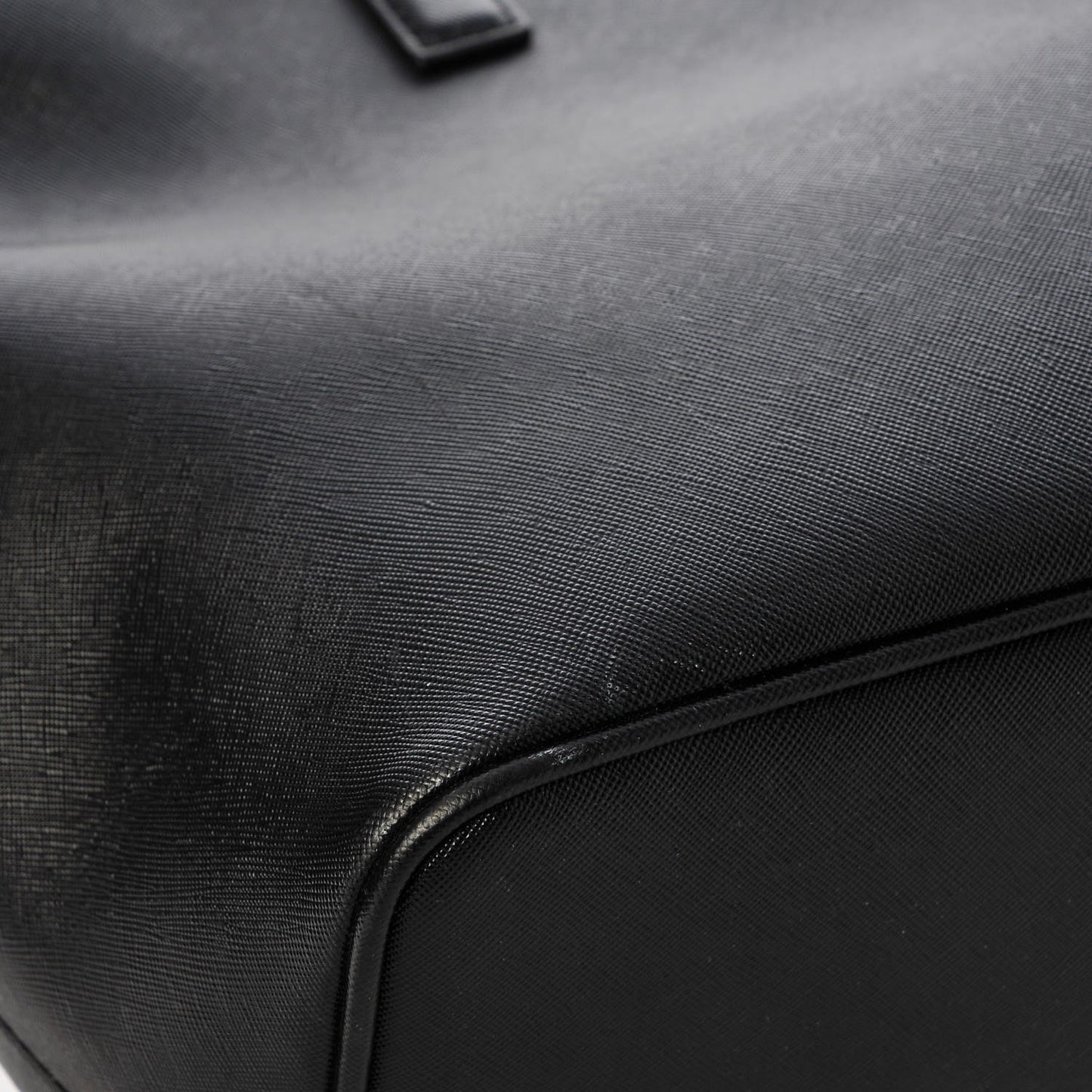 Saffiano Shopper Tote Black