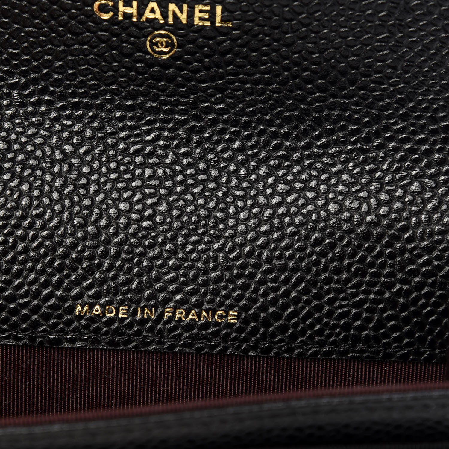 Chanel Caviar Quilted Flap Card Holder Wallet Black 7 of 9