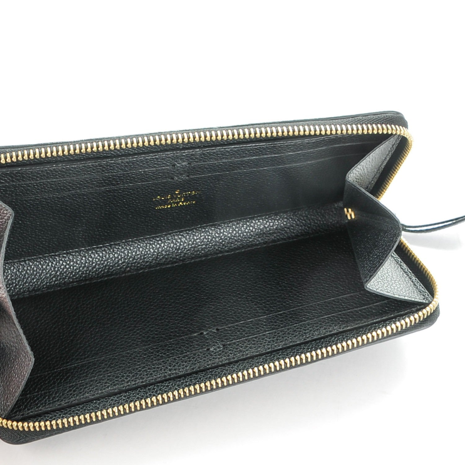 Louis Vuitton Empreinte Clemence Wallet Black 6 of 8