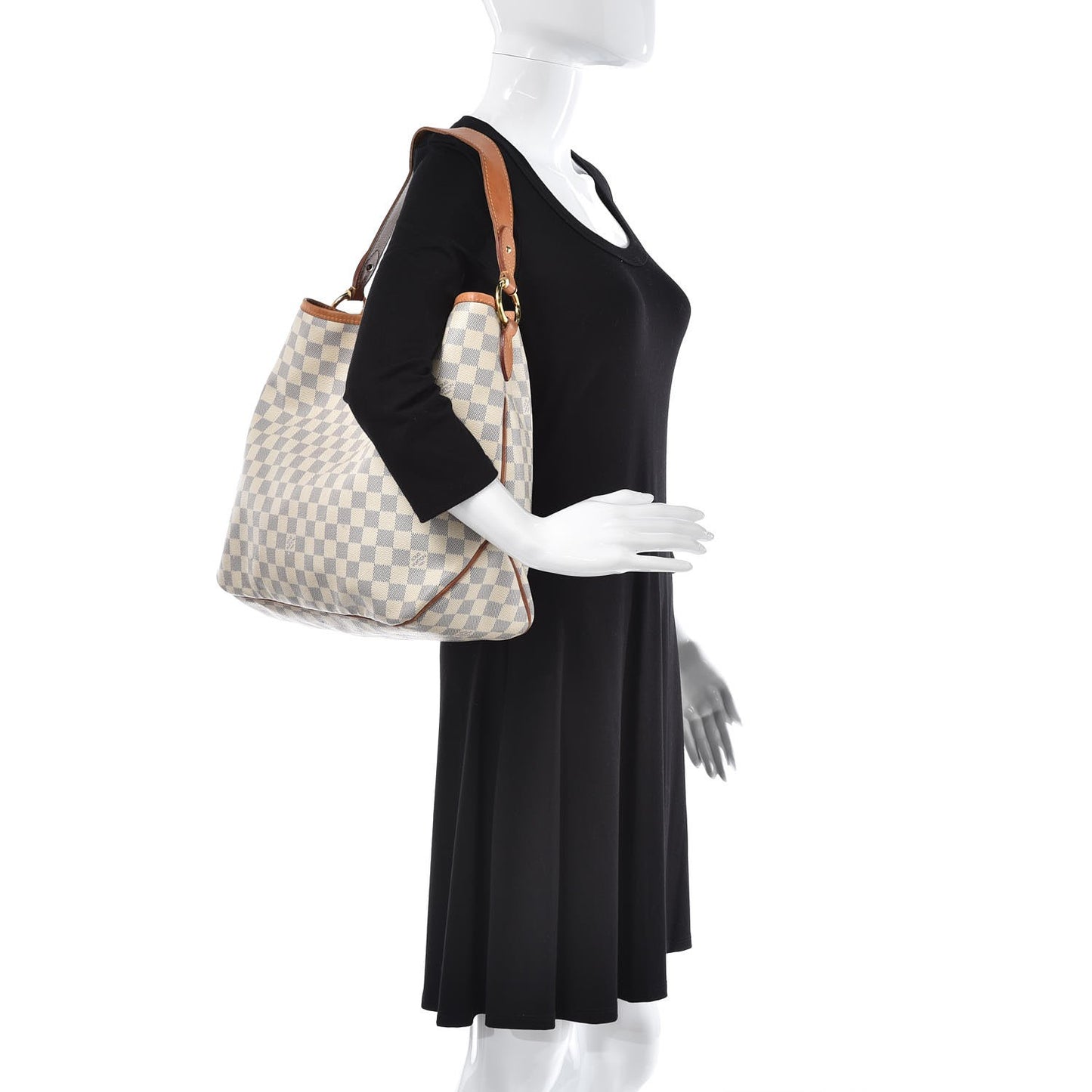 Damier Azur Delightful MM Pink