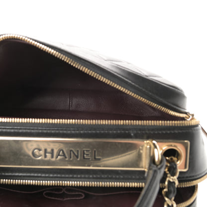 Chanel Lambskin Quilted Medium Trendy CC Bowling Bag Black 6 of 15