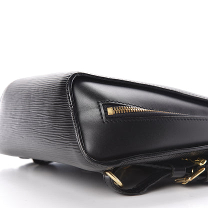 Louis Vuitton Epi Mabillon Backpack Black 10 of 14