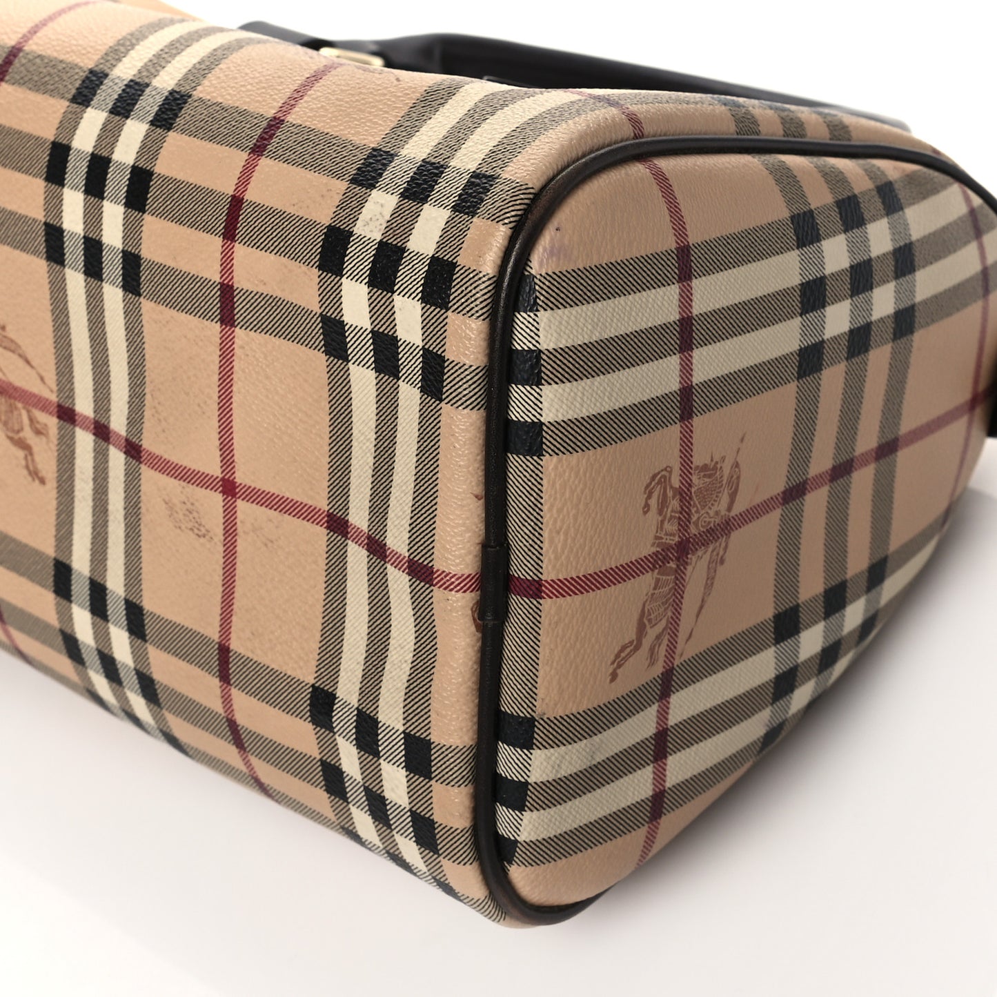 Haymarket Check Small Chester Bowling Bag Chocolate