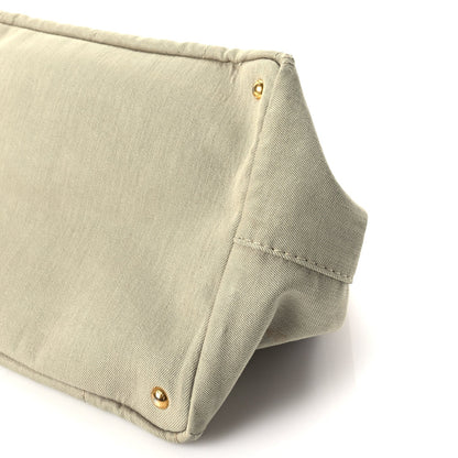 Prada Canvas Canapa Logo Tote Corda 8 of 8