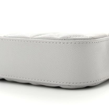 Chanel Caviar Quilted Camera Case Grey 11 of 12
