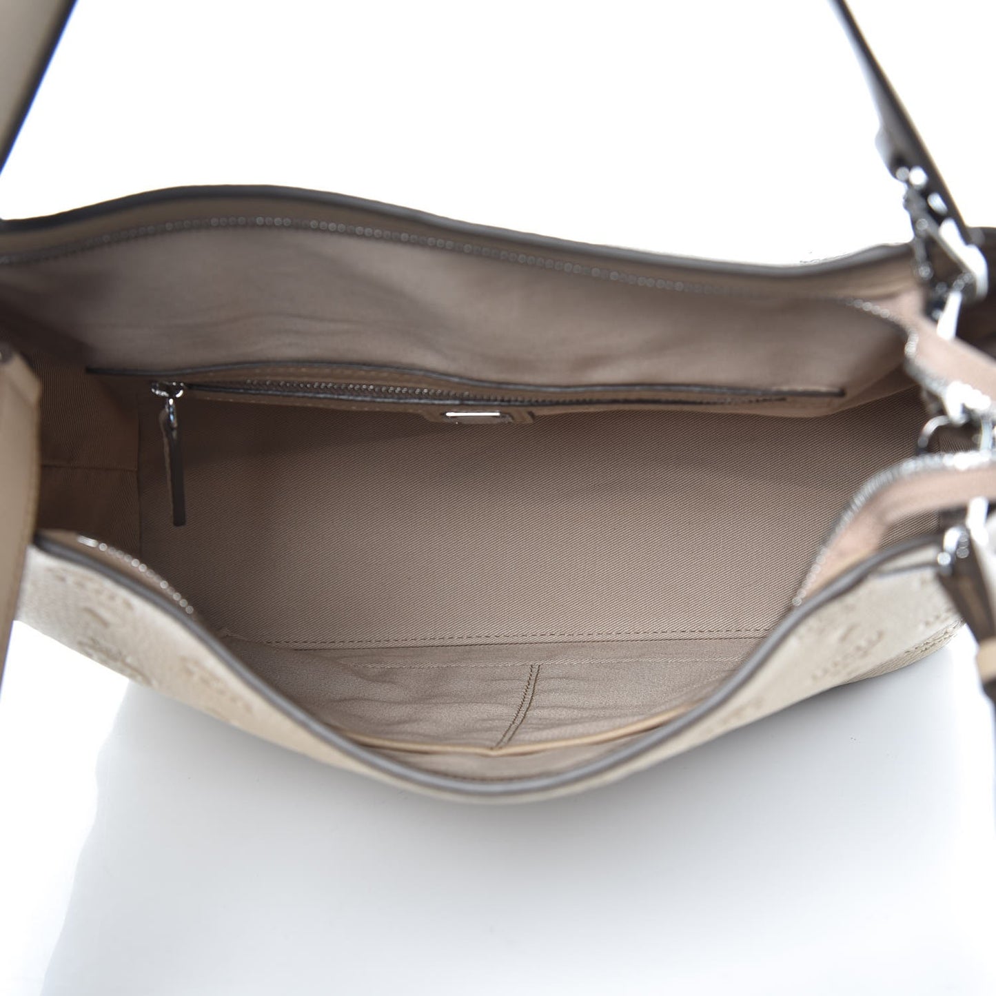 Grained Calfskin Medium Klara Hobo New Beige