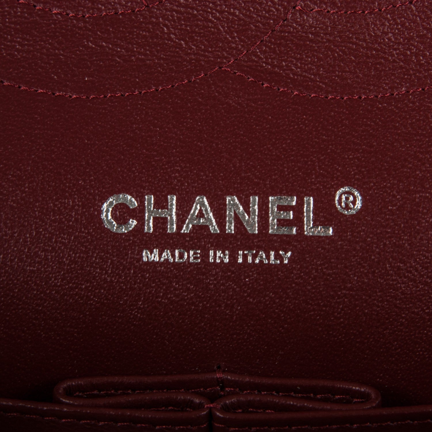 Chanel Caviar Quilted Jumbo Double Flap Dark Red 7 of 8