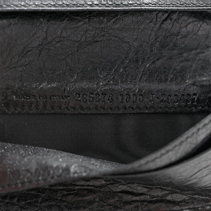 Balenciaga Agneau Giant 12 Gold Card Case Black 7 of 8