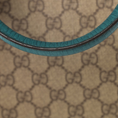 Gucci GG Plus Monogram Small Vertical Tote Turquoise 16 of 16