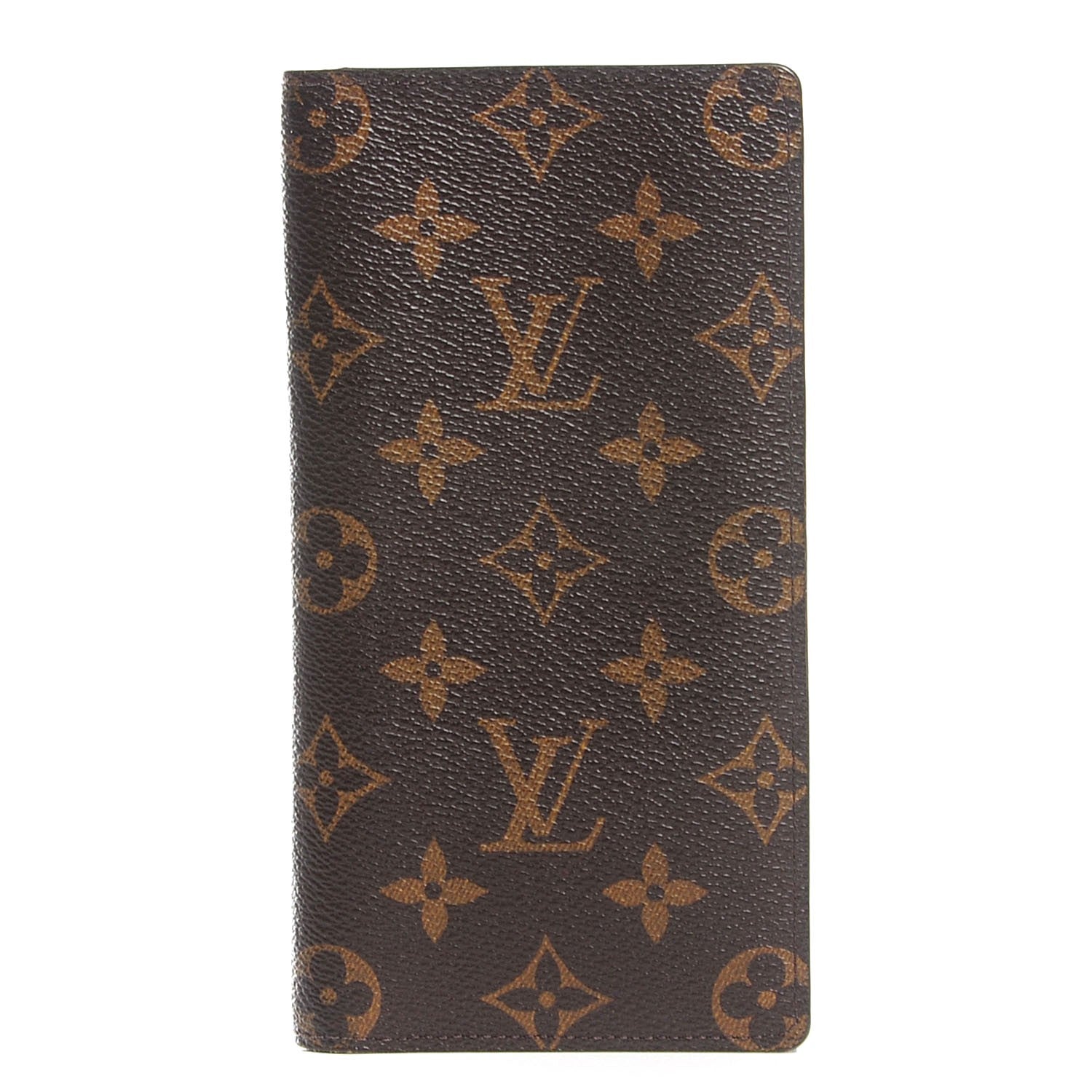 Louis Vuitton Monogram Porte Valeurs Checkbook Wallet 1 of 8