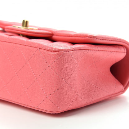 Chanel Caviar Quilted Mini Top Handle Rectangular Flap Pink 7 of 10
