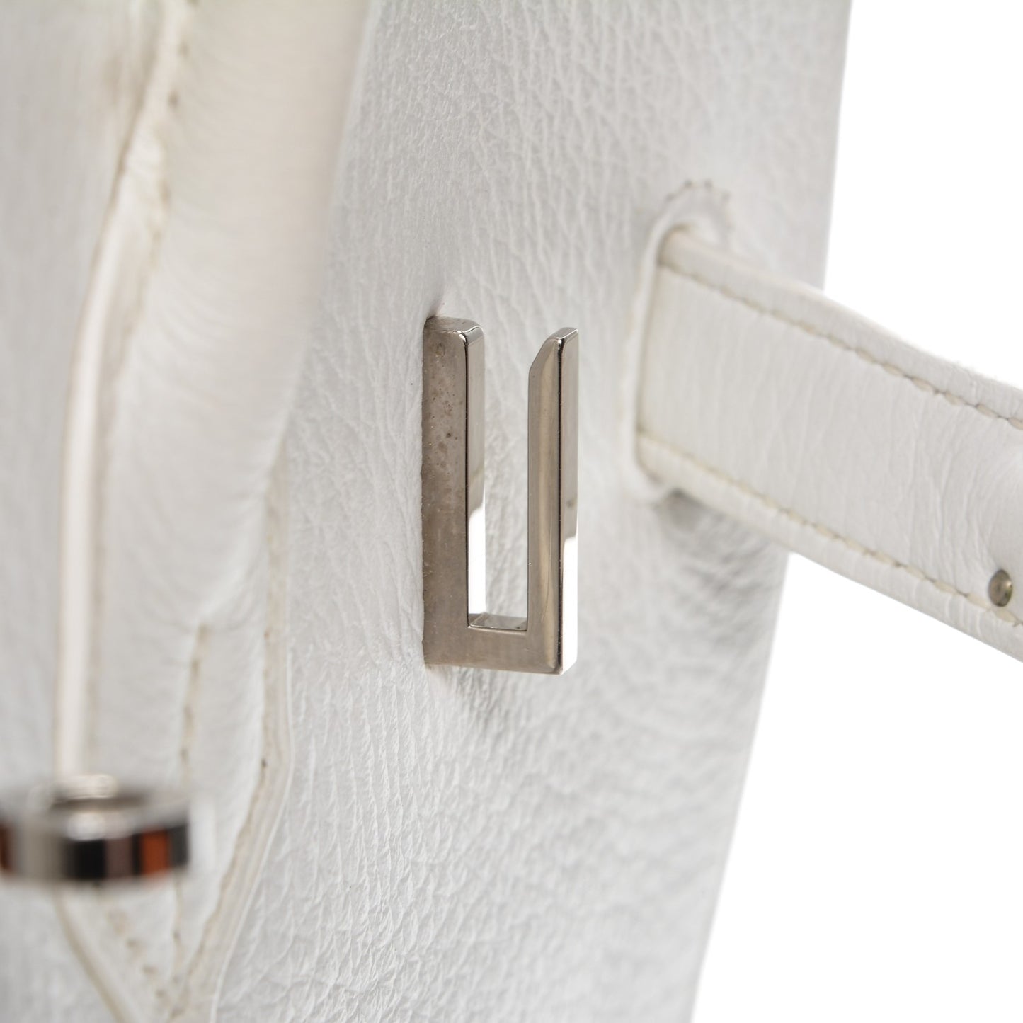 Taurillon Clemence Birkin 35 White