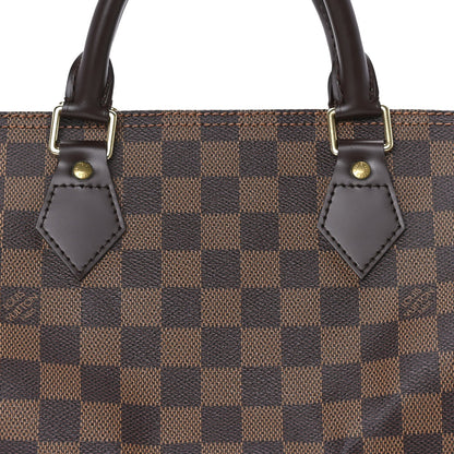 Louis Vuitton Damier Ebene Speedy 30 7 of 9