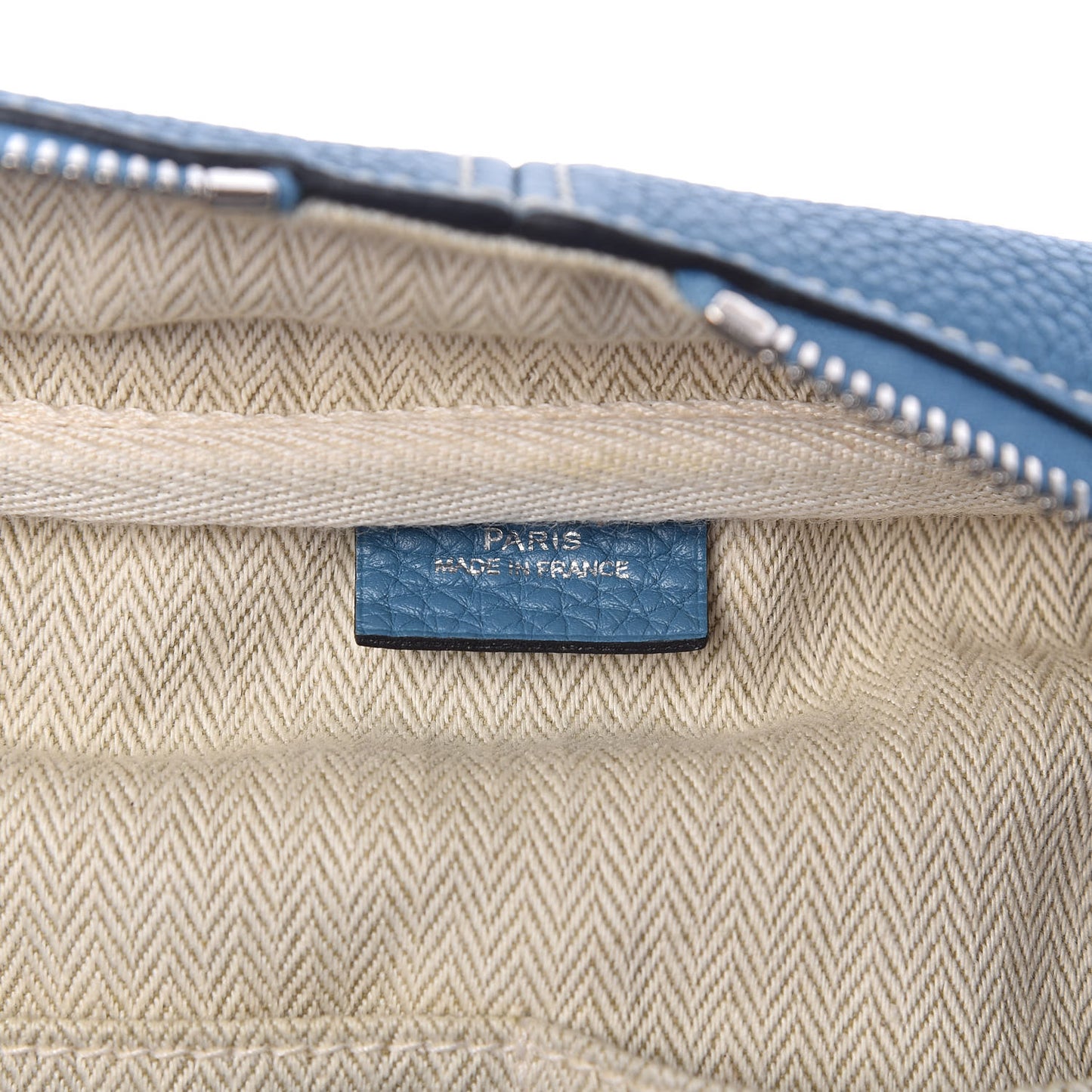 Taurillon Clemence Victoria II 35 Blue Jean