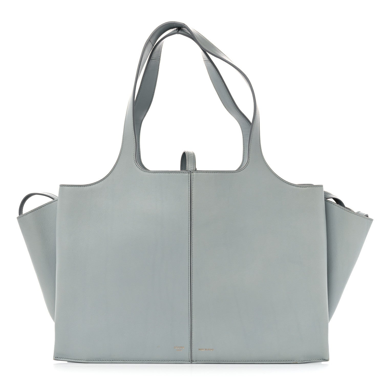 Celine Smooth Calfskin Medium Tri-Fold Bag Cloud 1 of 7