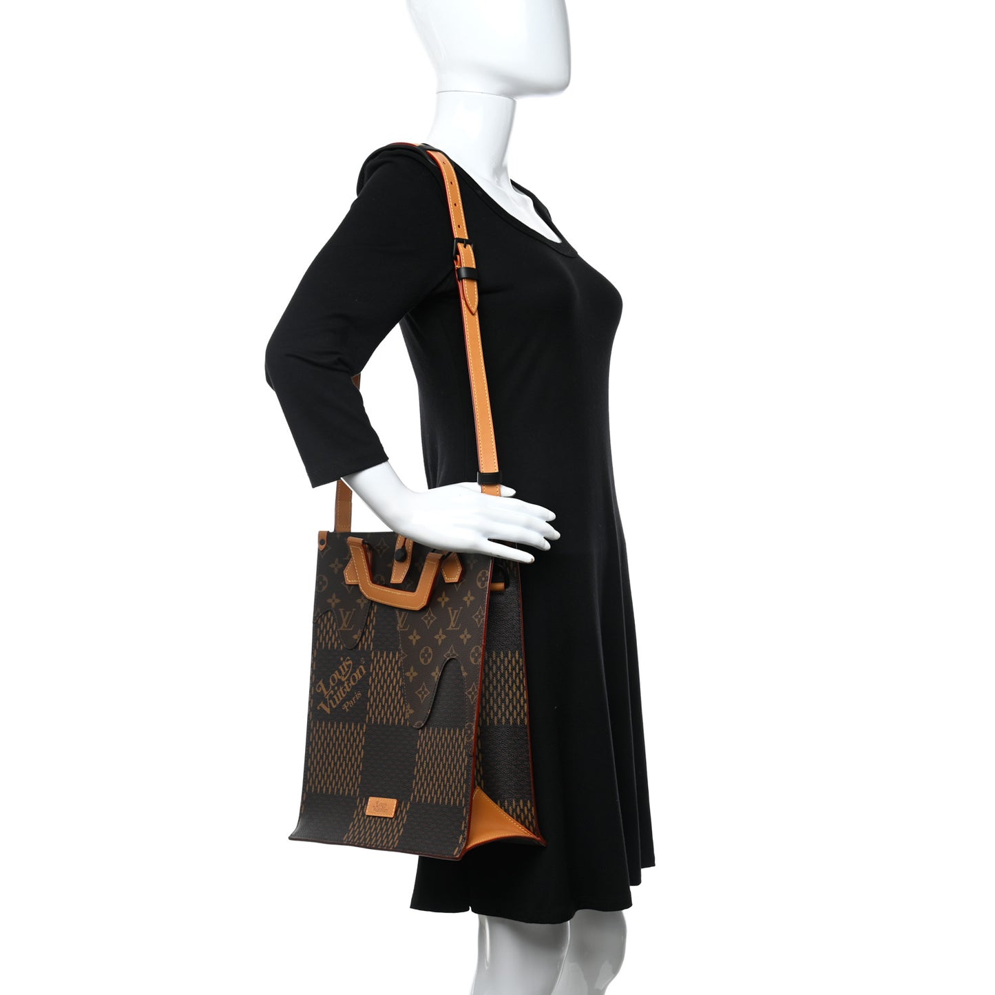 x NIGO Giant Damier Ebene Monogram Mini Tote