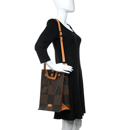 Louis Vuitton x NIGO Giant Damier Ebene Monogram Mini Tote 2 of 9