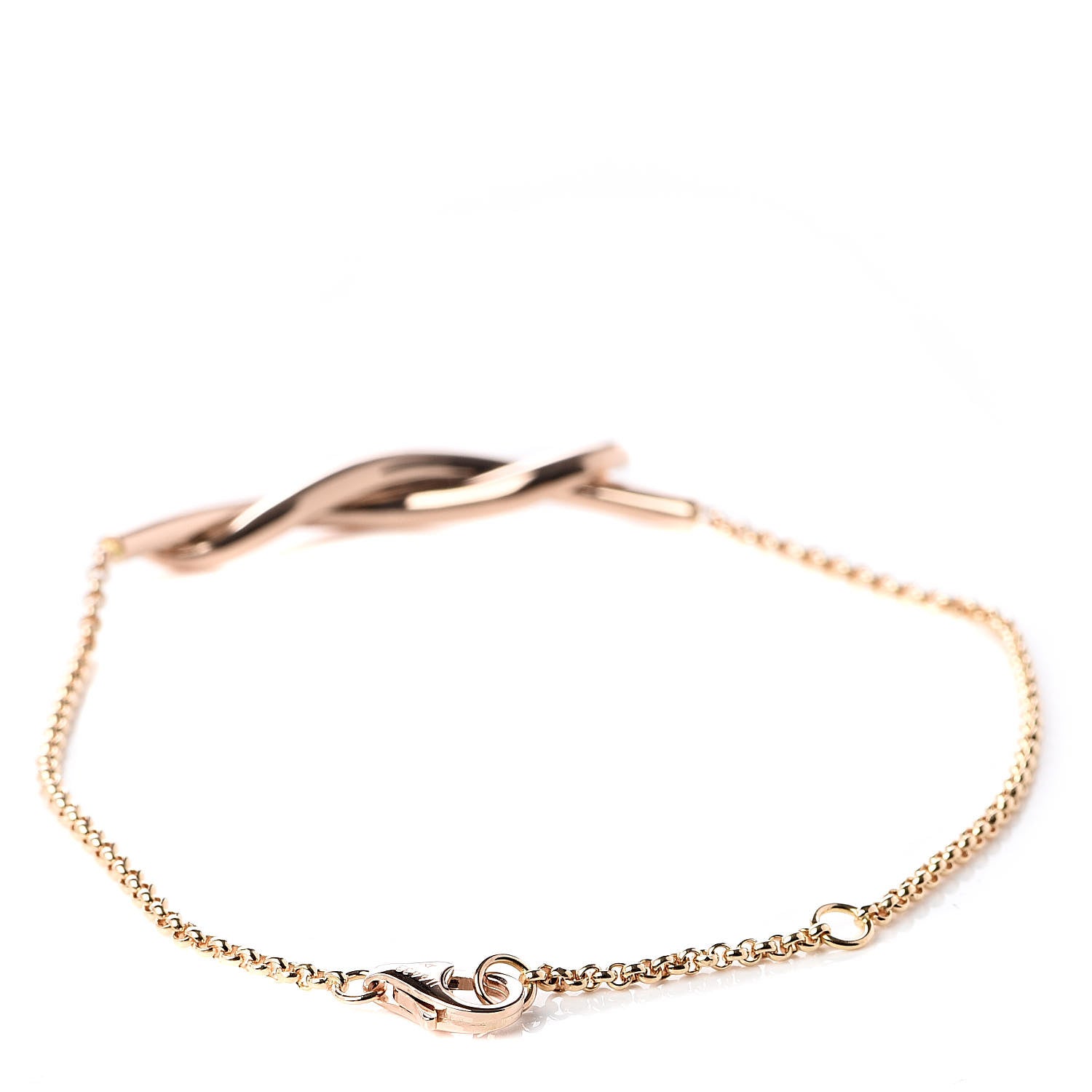 Cartier 18K Pink Gold Entrelaces Bracelet 3 of 5