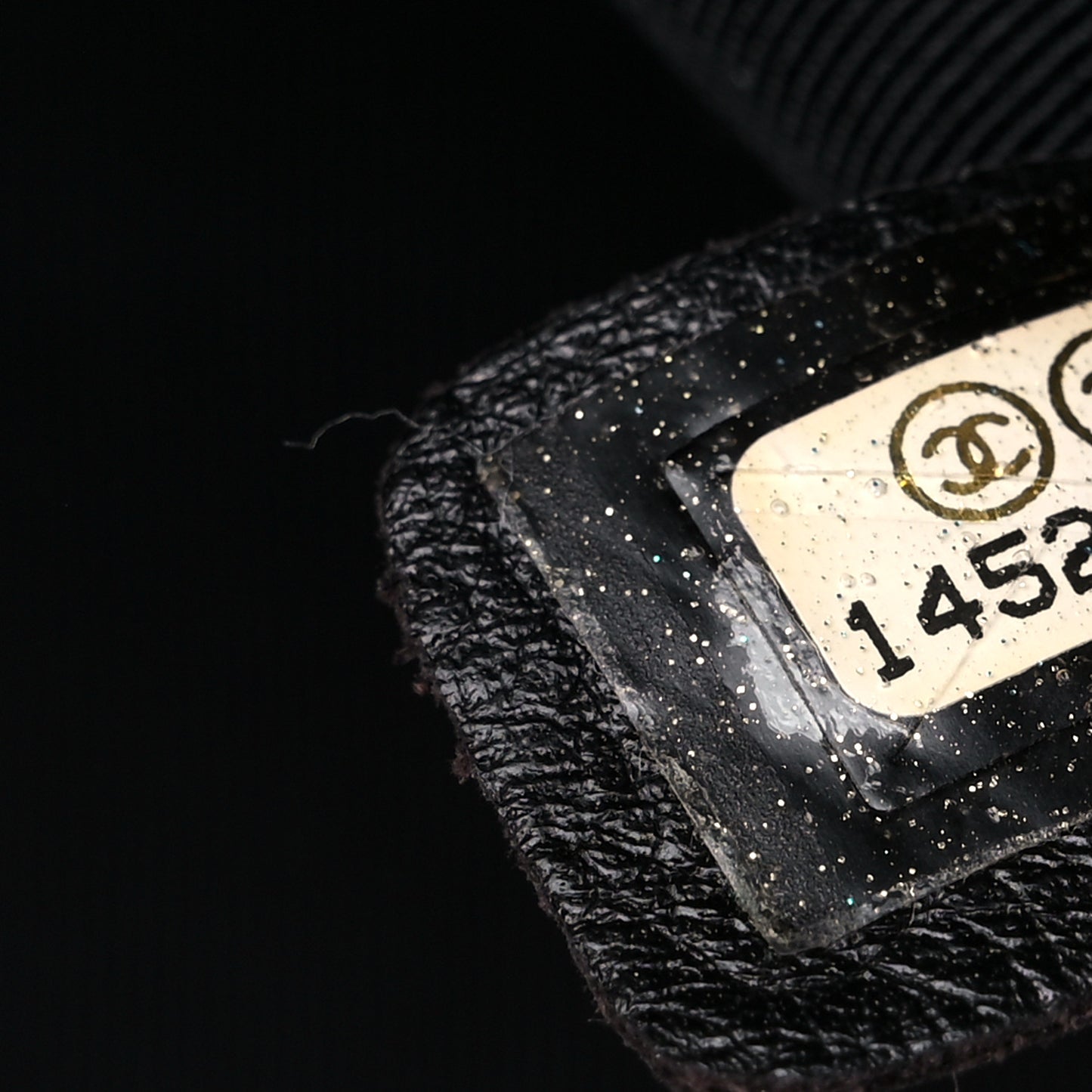 Iridescent Calfskin Chic Quilt Frame Tote Light Grey