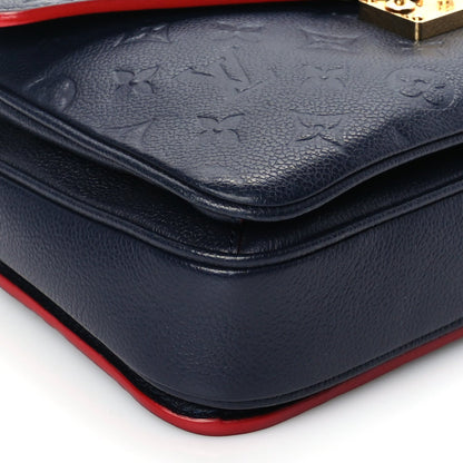 Louis Vuitton Empreinte Pochette Metis Marine Rouge 7 of 8
