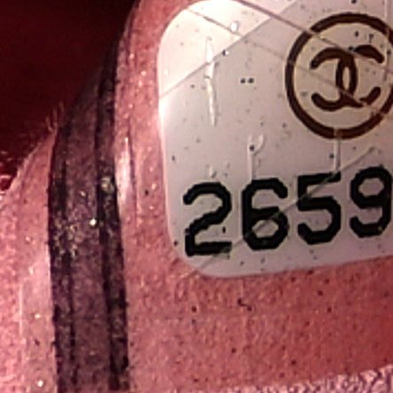 Caviar Chevron Quilted Small Boy Flap Dark Pink