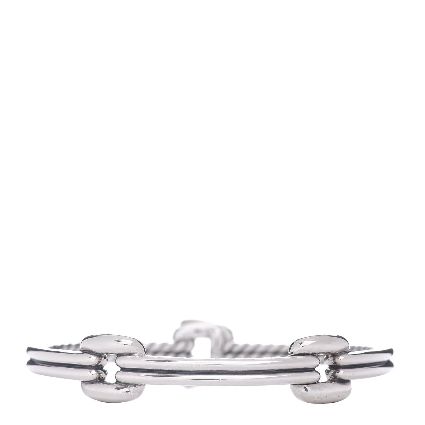 Sterling Silver Thoroughbred Double Link Bracelet