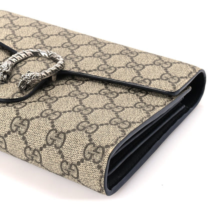 Gucci GG Supreme Monogram Mini Dionysus Chain Wallet Beige Taupe 8 of 8
