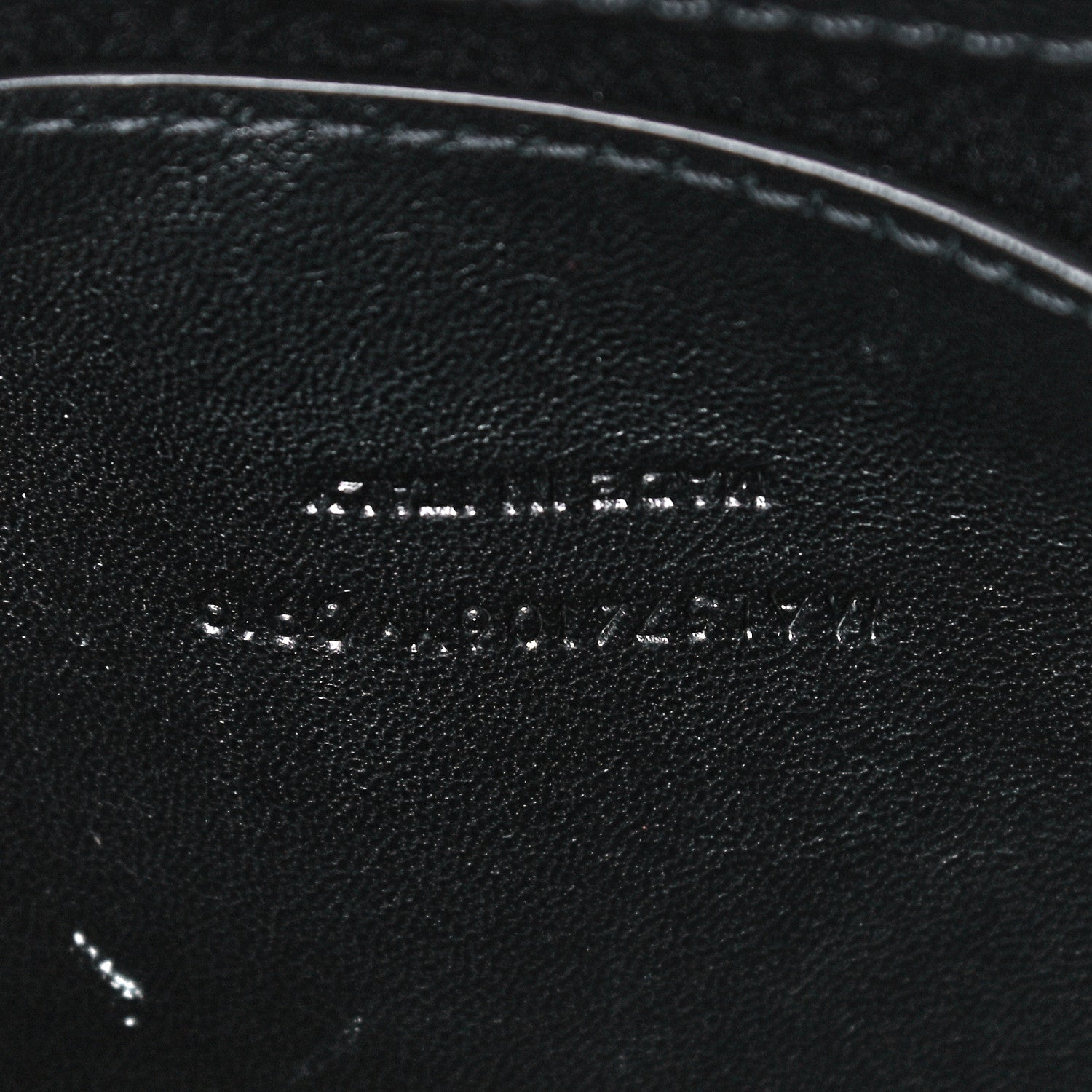 Saint Laurent Grain De Poudre Medium West Hollywood Monogram Fold-Over Black 8 of 16