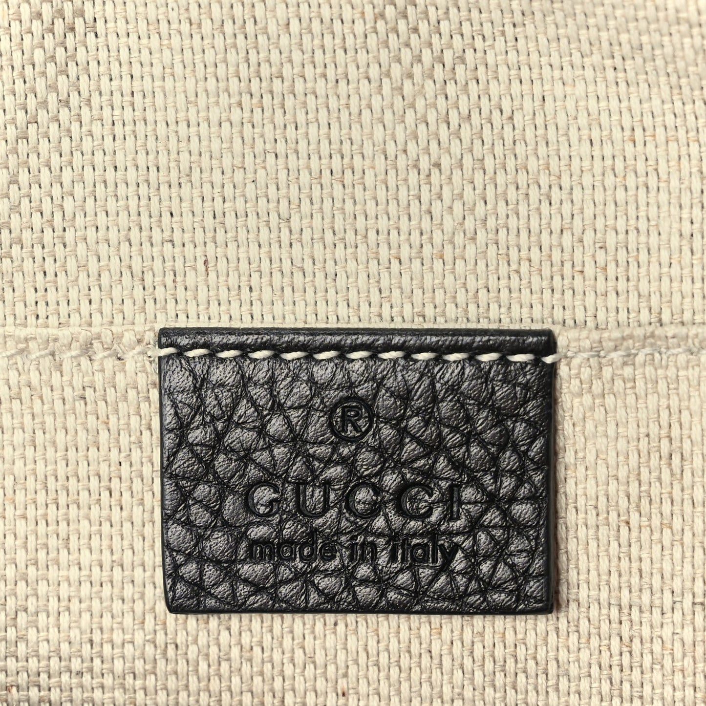Pebbled Calfskin Small Soho Disco Bag Black
