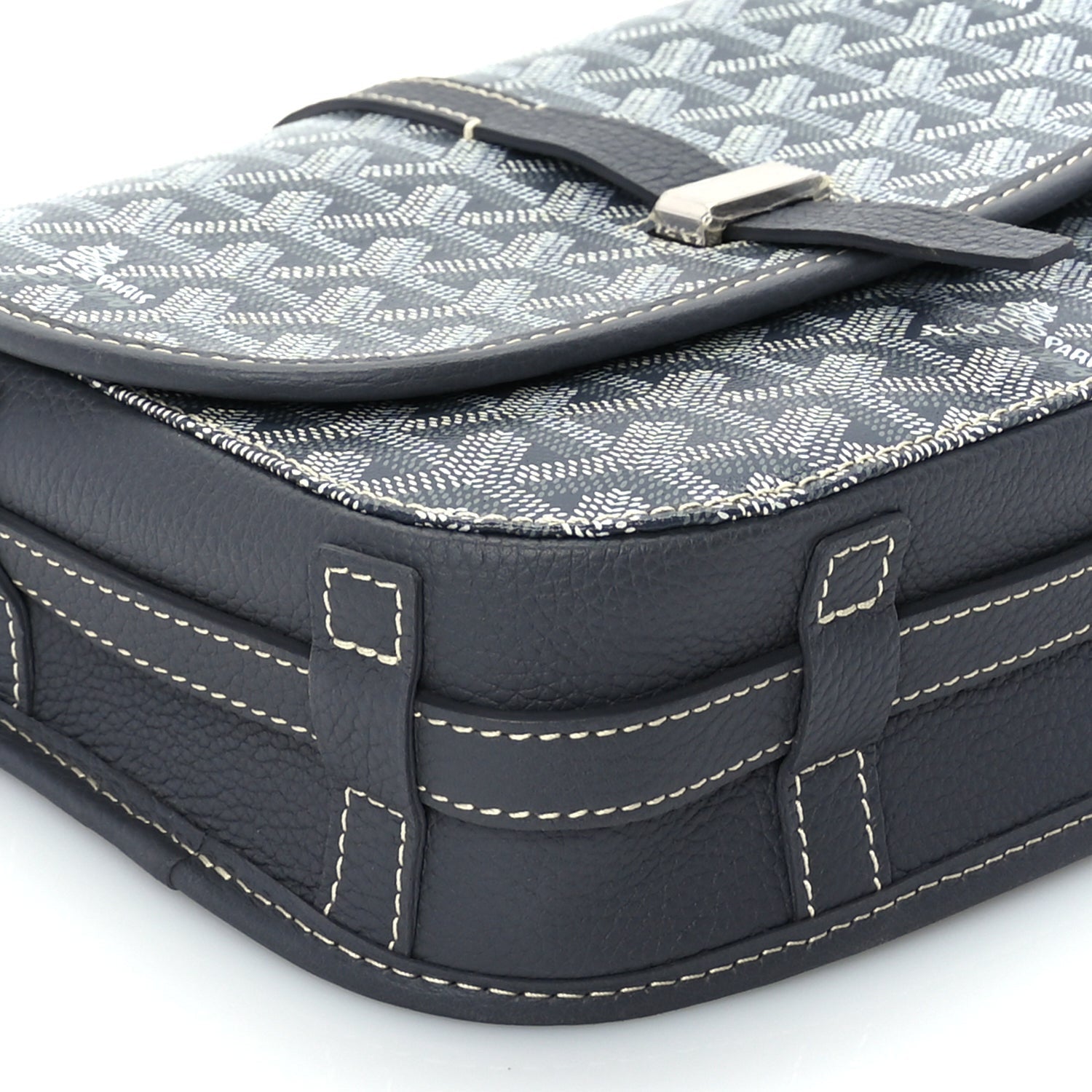 Goyard ine Belvedere II PM Messenger Bag  Grey 7 of 8