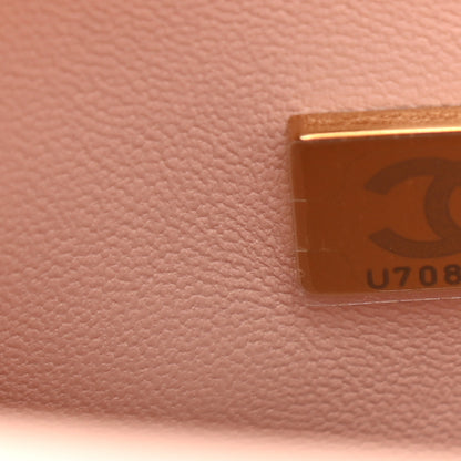 Chanel Caviar Quilted Small Coco Handle Flap Light Pink 7 of 9