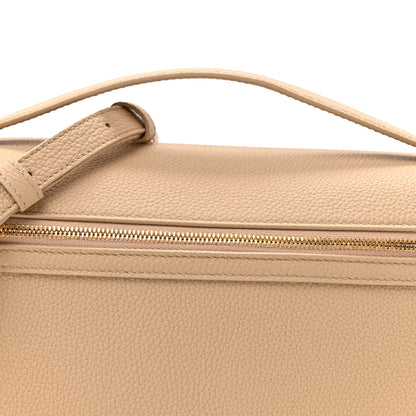 Loro Piana Calfskin Extra Softy Bag L33 Ancient Sandstone 7 of 9