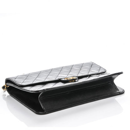 Chanel Lambskin Quilted Medium Single Flap Black 4 of 7